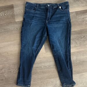 American Eagle Outfitters Dark Blue Skinny Jeans